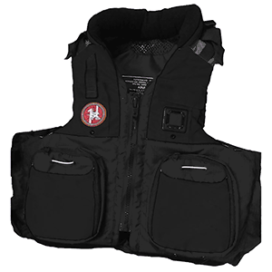 First Watch AV-800 Pro 4-Pocket Vest (USCG Type III) - Black - S/M