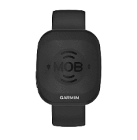 Garmin MOB Tag with Black Quick Release Band