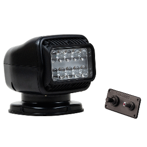 Golight GT Series LED Hybrid Light Permanent Mount with Handheld Wireless Remote - 12V - Black 20518GT