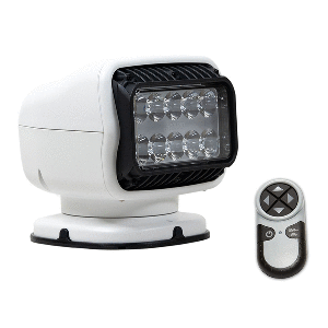 Golight GT Series LED Hybrid Light Permanent Mount with Handheld Wireless Remote - 12V - White 20008GT