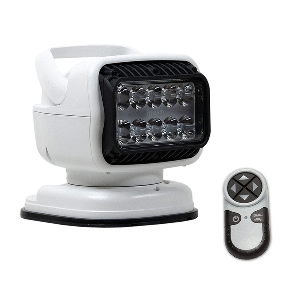 Golight GT Series LED Hybrid Portable Light with Magnetic Shoe Mount Handheld Wireless Remote - 12V - White 79018GT