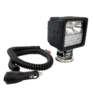 Golight GXL LED Hybrid Portable Work Light Series Magnetic Mount with No Remote - 12V - Black 40235