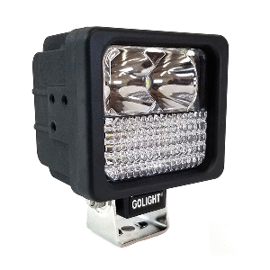 Golight GXL LED Hybrid Work Series Light Fixed Mount with No Remote - 12V - Black 4023