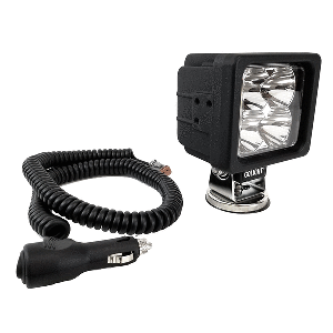 Golight GXL LED Work Light Series Portable Spot Light Magnetic Mount with No Remote - 12V - Black 40245