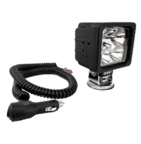 Golight GXL LED Work Light Series Portable Spot Light Magnetic Mount with No Remote - 12V - Black 40245