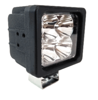 Golight GXL LED Work Light Series Spot Light Fixed Mount with No Remote - 12V - Black 4024