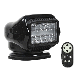 Golight Stryker ST Series LED Hybrid Light - Permanent Mount - Handheld Wireless Remote - 12V - Black 30518ST