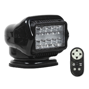 Golight Stryker ST Series LED Hybrid Light - Portable Mount - Handheld Wireless Remote - 12V - Black 30519ST