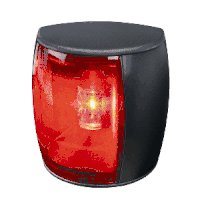 Hella Marine NaviLED PRO Port Navigation Lamp - 2nm - Black, 017460001