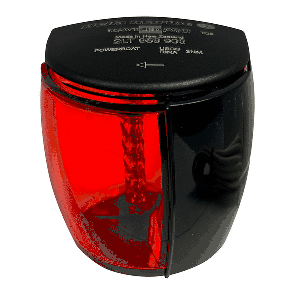 Hella Marine NaviLED PRO Port Navigation Lamp - Black - 2NM, 017460101