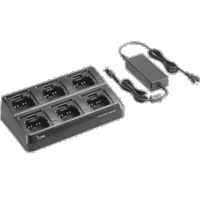 Icom 6-Gang Charger With USA AC Adapter