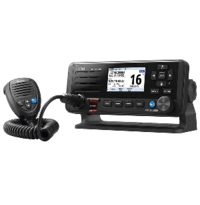 Icom IC-M430 Fixed Mount VHF Radio with Built-In GPS - Black