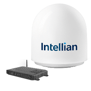 Intellian FB500 Inmarsat Fleet Broadband Maritime Terminal with Stand-Alone BDU