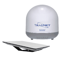 KVH HP Starlink Flat Panel Terminal Kit with TracNet Coastal 5G/WiFi Compact Terminal
