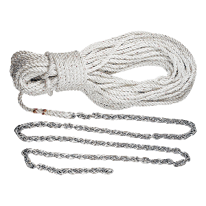Lewmar Anchor Rode 15' 5/16" G4 Chain with 300' 5/8" Rope with Swivel