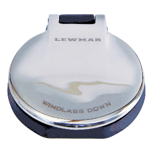 Lewmar Deck Foot Switch - Windlass Down - Stainless Steel 68000888