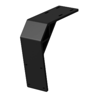 Lewmar SWA Pontoon Mount Kit - Black