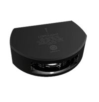 Lopolight 135deg Stern Light with 6M Cable - 2nm - Black Housing - Single - Vertical Mount 301-006-B-6M