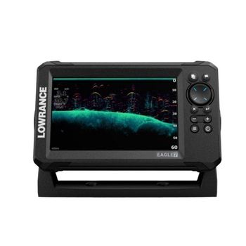 Lowrance Eagle 7 with SplitShot Tramsom Mount Transducer & Inland Charts, 000-16114-001