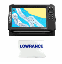 Lowrance Eagle Eye 9 Live with Transom Transducer & C-MAP Inland Charts & Suncover