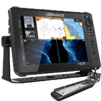 Lowrance HDS-12 LIVE with Active Imaging 3-in-1 Transom Mount Transducer & C-MAP Pro Chart