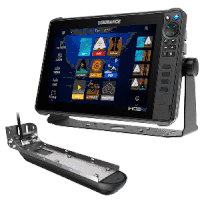 Lowrance HDS PRO 12 with Preloaded C-MAP DISCOVER OnBoard & Active Imaging 3-in-1 Transom Mount Transducer, 000-16521-001