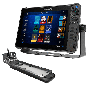 Lowrance HDS PRO 12 with Preloaded C-MAP DISCOVER OnBoard & Active Imaging 3-in-1 Transom Mount Transducer