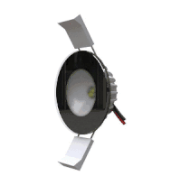 Lumishore ECLIPSE DL55 White & RGB Downlight - Black Finish