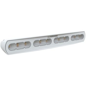 Lumishore Light Bar; LUX; 12 LED; Powder Coated Aluminum Body With Frosted Lens Housing