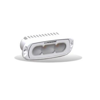 Lumishore LUX 4in Flood LED Light Flush Mount White Finish