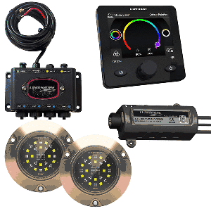 Lumishore LUX SMX154 Set 2 Lights, Hub, Display and LUX Command Center