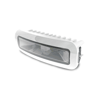Lumitec Capri3 Flood Light White/Red LED's Dimmable Flush Mount White 12/24v