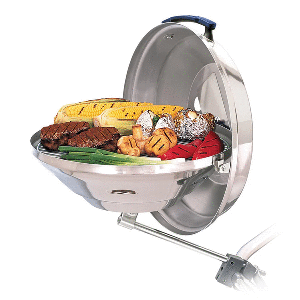 Magma Marine Kettle Charcoal Grill w/Hinged Lid - Party Size, A10-114CE