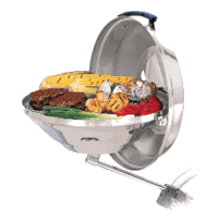 Magma Marine Kettle Charcoal Grill w/Hinged Lid - Party Size, A10-114CE