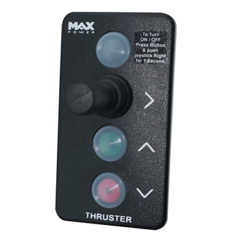 Max Power Control Panel VIP & Compact Black Joystick, 318206
