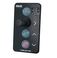Max Power Control Panel VIP & Compact Black Joystick, 318206