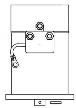 Max Power Electric Motor 4,4KW 12V for CT60