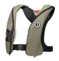 Mustang Elite 120 Coastal Inflatable PFD - Everglade Green, MD5170-292-0
