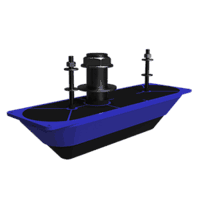 Navico StructureScan 3D Stainless Steel Thru-Hull Transducer, Single 000-13559-001