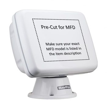 NavPod PowerPod Pre-Cut for Simrad GO12 XSE, GO12 XSR & B&G Vulcan 12R