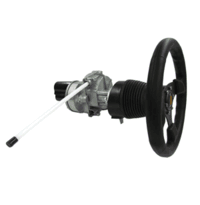 Octopus Type T Tilt Shaft for Mounting Behind the Dash for Mechanical Drive OCTAFMDTPW