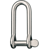 Ronstan Long Dee Shackle, 5/16" Pin, 2-5/32" L x 21/32" W