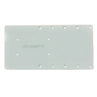 Sea Brackets 14" Straight Trolling Motor Plate for Garmin's Kraken