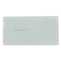 Sea Brackets 14" Straight Trolling Motor Plate for Garmin's Kraken