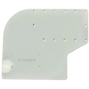 Sea Brackets Large Offset Trolling Motor Plate for Garmins Kraken