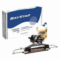 Seastar Baystar Compact Hydraulic Steering Kit (No Hose), HK4300-4