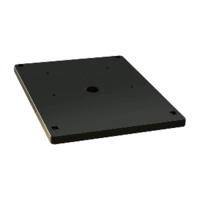 Seaview Starlink Performance Gen 3 Adapter Plate for Use with Seaview or Starlink Angled Wedge Base - Black, ADASPG3APBLK