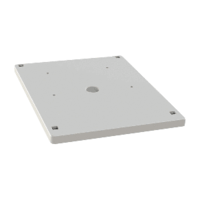 Seaview Starlink Performance Gen 3 Adapter Plate for Use with Seaview or Starlink Angled Wedge Base - White, ADASPG3AP