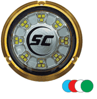 Shadow-Caster SCR-24 Bronze Underwater Light, 24 LEDs, Full Color Changing