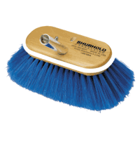 Shurhold 6" Deck Brush Extra Soft Blue Nylon